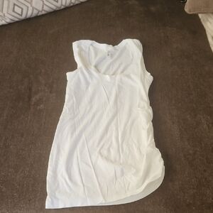 Victoria Secret Women's White Sleeveless Yoga